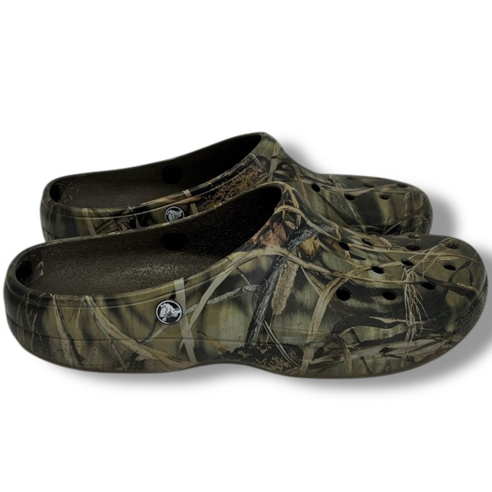 Advantage Max-4 Camo Crocs Men's Size 11 Slip On Clog - No Liner / No Strap
